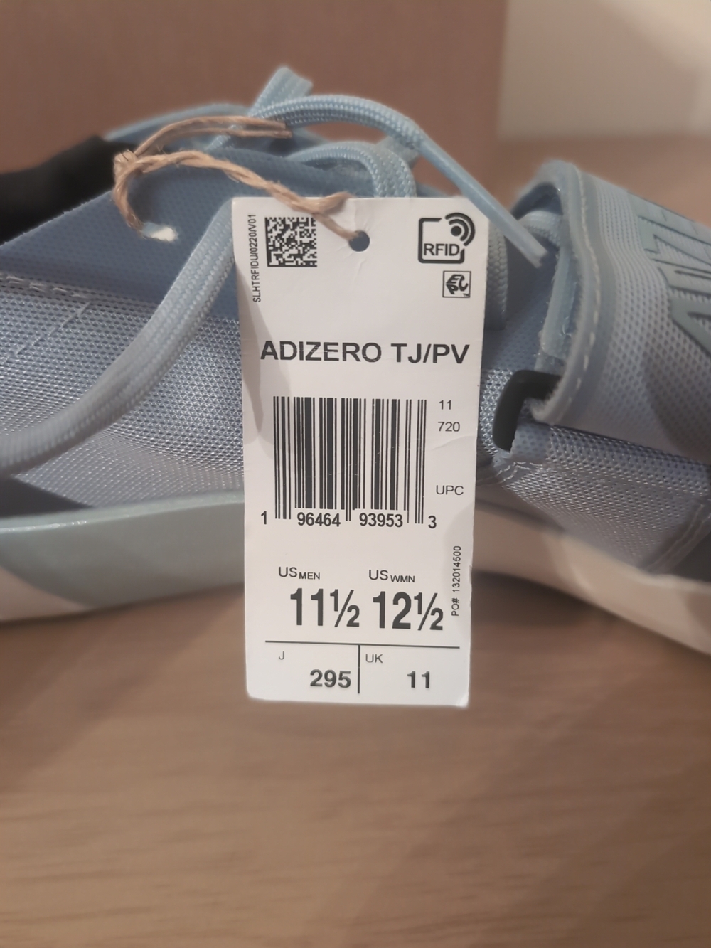 Adidas Adizero TJ/PV Track Shoes - Picture 6 of 6